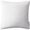 ROOM99 Charmy, federa decorativa per cuscino, 45 x 45 cm, per camera da letto, soggiorno, velluto, colore bianco