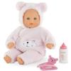 Corolle - Bebè Calin Ourson d'Amour, 9000100720, +18 Mesi, Pelliccia Rosa da Orsetto, Profumo di Vaniglia