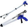 POXIAOER Raccoglitore per lettiera, 83 cm, per disabili, in lega di alluminio, pieghevole, per adulti disabili (1 confezione)
