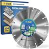 S&R Disco Diamantato 230 PREMIUM per Marmo Granito Pietra Cemento Mattoni. Disco per smerigliatrice 230 Qualità Industriale