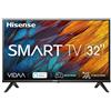 HISENSE TV SMART TV LED 32" HD VIDAA 6.0 HOTEL LATIVU 32A49K