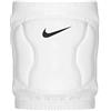 Nike Coppia Ginocchiere Volley Pallavolo NIKE STREAK Knee Pads Bianco Imbottite elastiche (XL/XXL)