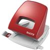 Leitz Perforatore a 2 fori con guida Leitz Metal rim 5005 rosso - 50050325