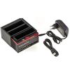 KALEA-INFORMATIQUE Docking Station tripla a 2 porte SATA e una porta IDE da 2,5 e 3,5 a USB 3.0. Dock per HDD con funzione CLONING e alimentazione 3A.