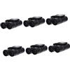 Yardwe 6 Pezzi Telescopio Binocolo Ad Alta Potenza Binocolo Per Visione Notturna Potente Binocolo Binocolo Per Escursioni Binocolo Per Birdwatching Potenti Monocoli Bunoculars Suite