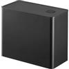 YAMAZAKI 6908 TOWER Airtight Coffee Storage Container, black, Polypropylene/Silicone, 18.4 x 9.2 x 15.4 cm