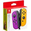 SWITCH JOY-CON COPPIA CONTROLLER VIOLA NEON / ARANCIONE NEON