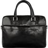 Time Resistance Ventiquattrore Uomo Fatta a Mano in Italia da Esperti Artigiani - Borsa Porta PC Donna con Chiusura a Scatto - Borsa in Pelle da Portare a Mano o a Tracolla (Marrone)