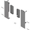 BLUM MERIVOBOX - Supporto interno estraibile con ringhiera altezza E, grigio orione opaco
