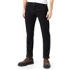 Replay Jeans Dritti Grover da Uomo con elasticità, Nero (Nero 098), 30W / 34L