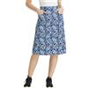 Westkun Gonna da Golf da Donna 66cm Lunghe Atletiche con Tasche Vita Alta Lunghezza al Ginocchio Skort da Golf Sportiva da Allenamento Leggera Paisley M