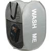 KIAYOO Porta Panni Sporchi,Portabiancheria Sporca Salvaspazio,Laundry Basket,Cesto Panni Sporchi Salvaspazio Per Bagno, Camera Da Letto, Lavanderia, Camera Dei Bambini, Hotel e Viaggi,Grigio