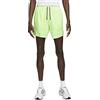 Nike Dri-FIT Stride - Pantaloncini da corsa da uomo, 17,8 cm, foderati, Verde fantasma/blu notte, L