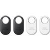 Samsung Galaxy SmartTag2 (4 Pezzi) Localizzatore Bluetooth con Modalità Smarrito, Design compatto, Batteria a lunga durata, Resistenza IP67, Black e White 2023