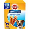 Pedigree Dentastix Snack per Igiene Orale, Cane Piccolo 5-10 kg, Confezione Scorta da 70 Bastoncini in Totale