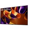 Lg Smart TV 55" 4K UHD OLED Evo Web OS DVBT2/C/S2 Classe F Argento OLED55G45LW