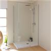 SANYCCES Piatto doccia SANYCCES in resina STRATO bianco L 100 x L 140 x H 2.7 cm effetto pietra