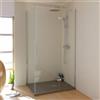 SANYCCES Piatto doccia SANYCCES in resina STRATO grigio scuro L 100 x L 140 x H 2.7 cm effetto pietra
