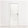 Leroy Merlin Porta battente Oxford bianco latte L 80 x H 210 cm reversibile