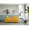 EvergreenWeb DIVANO LETTO 2 POSTI COOPER Giallo Legno