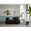 EvergreenWeb DIVANO LETTO 2 POSTI COOPER Antracite Acciao