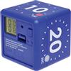 TFA Dostmann - Timer digitale a cubo, 38.2036, ideale per giochi o allenamenti, 4 tintervalli di scadenza, segnale ottico e acustico