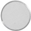 Paderno Retina Spargifiamma in Alluminio per Pizza, Pane, Cottura Rapida e Uniforme, Adatta a Microonde, Forno Elettrico e a Legna, Diametro 36 cm, Argento