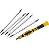 C.K T4896 Cacciaviti di precisione, a taglio/a croce (Phillips)/Torx, set da 7 pezzi