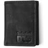 Timberland PRO - Portafoglio RFID trifold in pelle, da uomo, con finestrella per documento d'identità, taglia unica