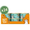 Lily's Kitchen Tasty Cuts in Gravy Cibo Umido per Gatti - Pollo e Pesce - Kitten - 24x85 gr