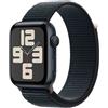 Apple Watch SE GPS Cassa 44mm in Alluminio Mezzanotte con Cinturino Sport Loop M