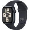 Apple Watch SE GPS 40mm Cassa in alluminio mezzanotte - Cinturino sport mezzanotte - S/M