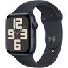Apple Watch SE GPS 44mm Cassa in alluminio mezzanotte - Mezzanotte sport - M/L