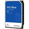 WESTERN DIGITAL BLUE WD40EZAX HDD INTERNO 4.000 GB 3.5" SERIAL ATA III SATA 6GB/S 5400 RPM BUFFER 256 MB