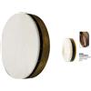 CROSON BODHRAN 16" TAMBURO ETNICO IRLANDESE 40cm CON PELLE NATURALE + BATTENTE