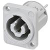 Neutrik NAC3MPXXB presa di installazione PowerOut, grigia