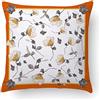 Doge Milano Cuscino con stampa digitale, 100% Made in Italy, Cuscino decorativo da divano, sfoderabile e lavabile, Modello Hermes - Linda, cm 40x40x5