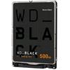 WESTERN DIGITAL BLACK HDD 500GB SATA III 2.5" 7.200 rpm BUFFER 64MB