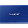 SAMSUNG MEMORIE SSD PORTATILE T7 DA 2TB BLUE