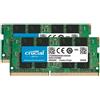 CRUCIAL CT2K32G4SFD832A KIT MEMORIA RAM 2x32GB TOT 64GB 3.200MHz TIPOLOGIA SO-DIMM TECNOLOGIA DDR4