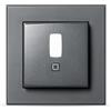 Homematic IP Smart Home Rilevatore di movimento per telaio da 55 - interno, antracite