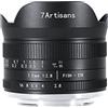 7artisans 7,5 mm f2.8 Mark II APS-C Fisheye obiettivo fisso manuale grandangolare per Sony E Mirrorless fotocamera A6300 A6400 A6500 NEX-3 NEX-3N NEX-5T NEX-5R NEX-6 NEX-7