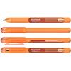 Newell Brands Paper Mate InkJoy - Set di 4 penne a inchiostro gel con cappuccio, punta media da 0,7 mm, colori assortiti (arancione)