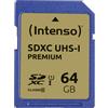 INTENSO MICRO SDHC INTENSO UHS-I 64 GB
