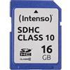 INTENSO MICRO SDHC INTENSO Secure Digital Card 16 GB