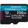 KINGSTON TECHNOLOGY MICRO SDXC KINGSTON Canvas Go! Plus 256 GB