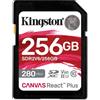 KINGSTON TECHNOLOGY MICRO SDXC KINGSTON Canvas React Plus 256 GB