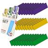 stedi Spugna abrasiva per modellismo Gundam Building, Hobby Model Tools Blocco di levigatura a mano impermeabile Wet Dry Riutilizzo da 1000 a 2500 grana carta vetrata, 30 fogli