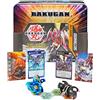 BAKUGAN Baku-Tin, Contenitore in Metallo di Alta qualità con Esclusivo Darkus Sectanoid e Un Altro Sorpresa