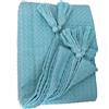 Ragged Rose Wendy Coperta in Cotone a Nido d'Ape, Colore verdazzurro, Duckegg Blu, 140 x 180 CMS
